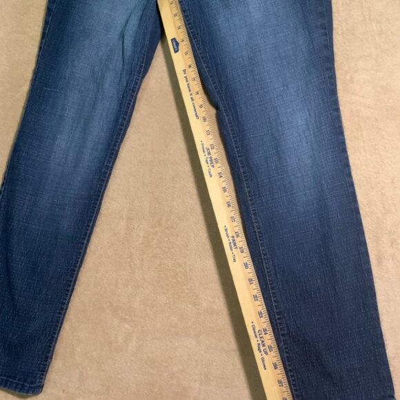 LEI Blue Jeans Juniors 15 Ashley Louise Skinny Distressed Stonewash Pocket (C) - Picture 6 of 13